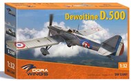  Dora Wings  1/32 Dewoitine D-500 Aircraft (New Tool) DWN32001