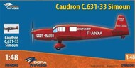  Dora Wings  1/48 Caudron C.631-33 Simoun* DWN48040