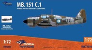  Dora Wings  1/72 Marcel-Bloch MB.151C.1 DWN72030
