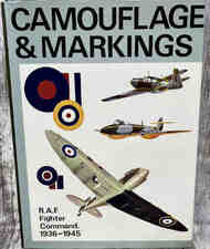  Doubleday Publishing  Books RARE: Camouflage & Markings: RAF Fighter Command 1936-45 DOB1971