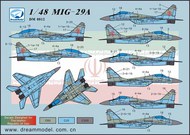  Dream Model  1/48 Decal for Mikoyan MiG-29A in Iranian Air Force DM0812