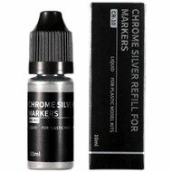  Dspiae  NoScale DSP-CR-10 DSPIAE Chrome Silver Refill For Markers 10ml DSP-CR-10