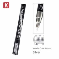  Dspiae  NoScale Super Metallic Color Markers - Silver DSP-MKA-11