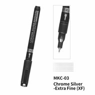 Dspiae  NoScale DSP-MKC-03  Chrome Silver Markers Superfine DSP-MKC-03