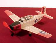  Dumas Products  NoScale 17-1/2" Wingspan T34 Rubber Pwd Aircraft Laser Cut Kit* DUM204