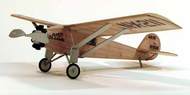  Dumas Products  NoScale 17-1/2" Wingspan Spirit of St. Louis Rubber Pwd Aircraft Laser Cut Kit DUM209