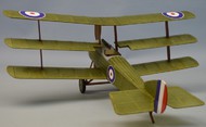 Dumas Products  NoScale 18" Wingspan Sopwith Rubber Pwd Aircraft Laser Cut Kit DUM241