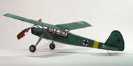  Dumas Products  NoScale 30" Wingspan Fi156 Storch Rubber Pwd Aircraft Laser Cut Kit DUM308
