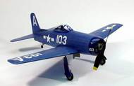  Dumas Products  NoScale 30" Wingspan F8F2 Rubber Pwd Aircraft Laser Cut Kit DUM309
