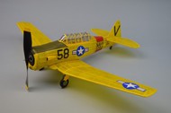  Dumas Products  NoScale 30" Wingspan AT-6 Texan Rubber Powered Aircraft Laser Cut Kit DUM334