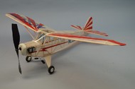  Dumas Products  NoScale 30" Wingspan Piper Clip Wing Cub Rubber Powered Aircraft Laser Cut Kit DUM338