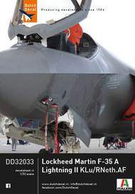 Dutch Decal  1/32 Lockheed-Martin F-35A Lightning KLu DD32033