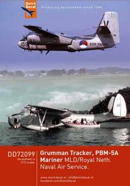  Dutch Decal  1/72 Grumman Tracker and Martin Mariner MLD DD72099
