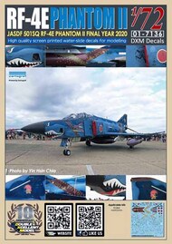  DXM-WD Studio  1/72 RF-4E Phantom II JASDF 501SQ Final Year 2020 DXM01-7136