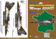 DXM-WD Studio  1/72 Armee de l'Air Mirage 2000D French AF EC3/3 60th Anniversary DXM41-7109