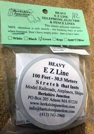  E-Z Line  NoScale Heavy (.006" - 0.5mm) Green (Old Copper) Color - 100ft EZLH002