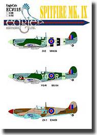  EagleCal Decals  1/48 Spitfire Mk.IX EL48115