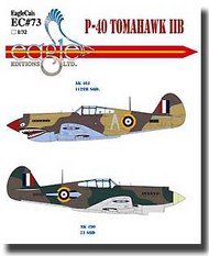  EagleCal Decals  1/32 P-40 Tomahawk IIB EL32073