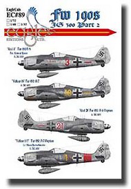  EagleCal Decals  1/32 Fw.190s JG 300 Pt. II EL32089