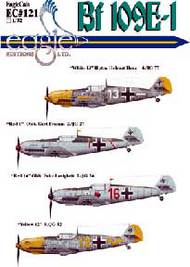  EagleCal Decals  1/32 Bf.109 E-1 Part 2 EL32121