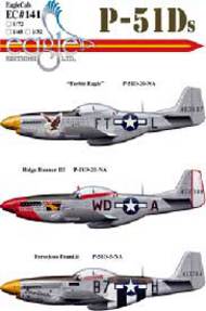 EagleCal Decals  1/32 P-51Ds (Feeble Eagle, Ridge Runner III, Ferocious Frankie) EL32141
