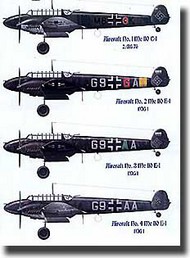  EagleCal Decals  1/48 Bf.110 Night Fighters EL48045