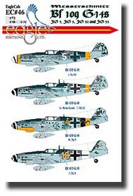  EagleCal Decals  1/48 Bf.109G-14s EL48046