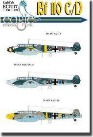  EagleCal Decals  1/48 Bf.110C/D EL48117