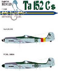  EagleCal Decals  1/48 Focke Wulf Ta.152Cs EL48123