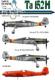  EagleCal Decals  1/48 Focke Wulf Ta.152H EL48134