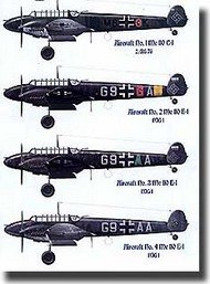  EagleCal Decals  1/72 Bf.110 Night Fighters EL72045