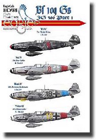  EagleCal Decals  1/72 Bf.109G-6s JG 300 Pt. I EL72088