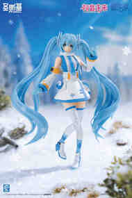 SHENGGE SOSKILL X Hatsune Miku Snow Miku Plastic Model Kit EST83368004