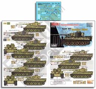  Echelon Fine Details  1/72 3. SS-Schw.Pz.Rgt. Pz.Kpfw.VI Tiger Is Kursk 1943 - Operation Citadel AXT721037