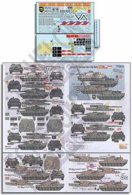  Echelon Fine Details  1/35 Leopard 2s: Fearsome Cats of the World ECH35012