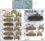  Echelon Fine Details  1/35 Panzer IV Ausf J 1st SSPzRgt LSSAh 1944-45 ECH351030