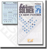 Echelon Fine Details  1/35 Marks of a Soldier US Army Patches ECH353020
