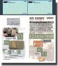  Echelon Fine Details  1/35 US Army OIF Battalion Numbers Part 3 ECH356061