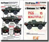 Echelon Fine Details  1/35 720th MP Battalion V100 Commando ACs in Vietnam Part 1 ECH356085