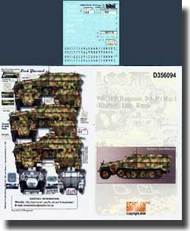  Echelon Fine Details  1/35 LSSAH Sd.Kfz. 251/7 Ausf Cs 9th/14th Kompanie SS Pz Rgt. 1 Kharkov Italy Kursh ECH356094