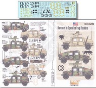  Echelon Fine Details  1/35 Humvees in Operation Iraqi Freedom ECH356209