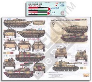  Echelon Fine Details  1/35 Syrian AFVs Syrian Civil War 2011 Pt.1 BMP1, BNM2, 2S1 & 2S3 ECH356214