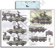  Echelon Fine Details  1/35 Ukraine AFVs Ukraine-Russia Crisis Pt.7 9K33M3, BRDM2 & BTR80 ECH356218