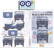  Echelon Fine Details  1/35 RCAF & RAF Willys ECH356225