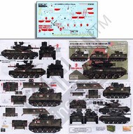  Echelon Fine Details  1/35 4/12 CAV M-551s & M113s 5th Inf Div Red Diamond in Vietnam ECH356262