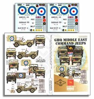  Echelon Fine Details  1/35 GHQ Middle East Command Jeeps OUT OF STOCK IN US, HIGHER PRICED SOURCED IN EUROPE ECH356299