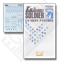  Echelon Fine Details  1/35 U.S. Army Patches P353020