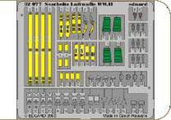  Eduard Accessories  1/32 Seatbelts Luftwaffe WWII Color EDU32507