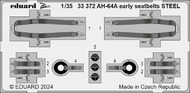 Boeing/Hughes AH-64A Apache Early seatbelts STEEL #EDU33372