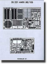  Eduard Accessories  1/35 AMX-30/105 Detail EDU35221